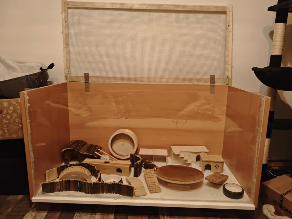 Terárium/box pro hlodavce - 2