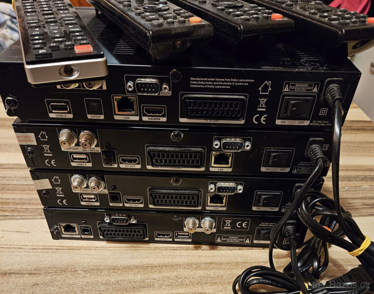 Prodám 4x satelitní přijímač - 2