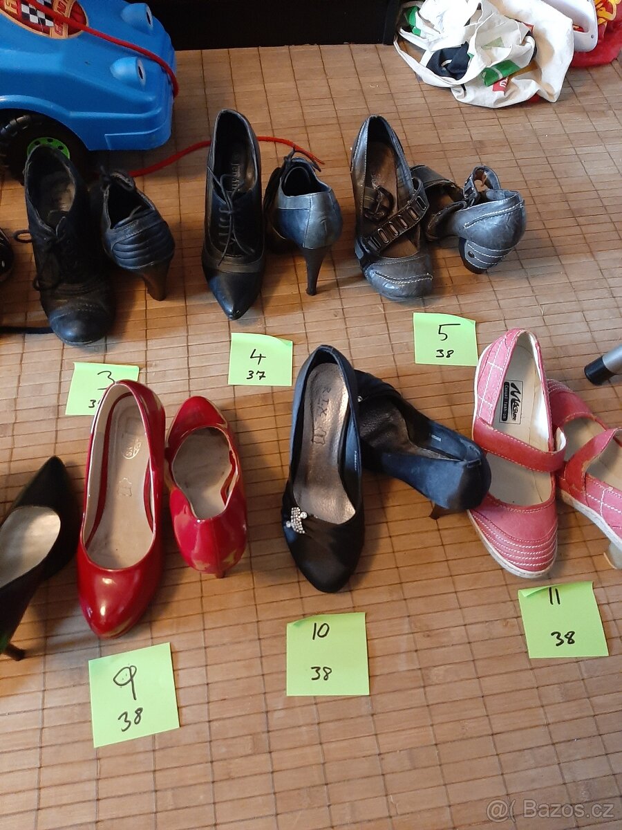 Prodám boty na podpadku 37-38 - 2