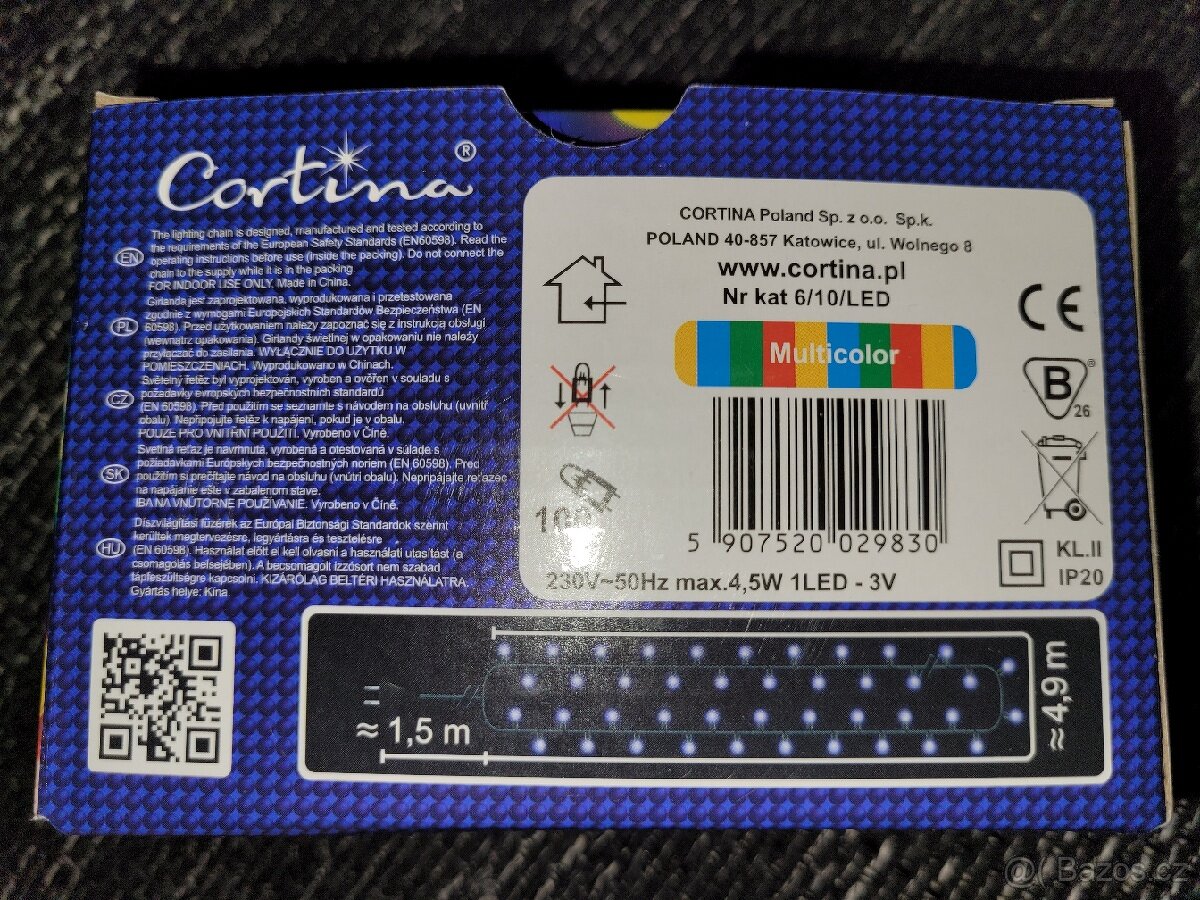 Vanocni osvetleni led 100 - 2