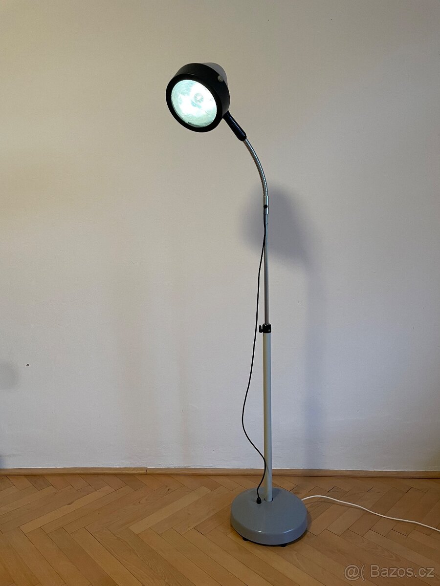 Retro nemocniční, stojací lampa - 2