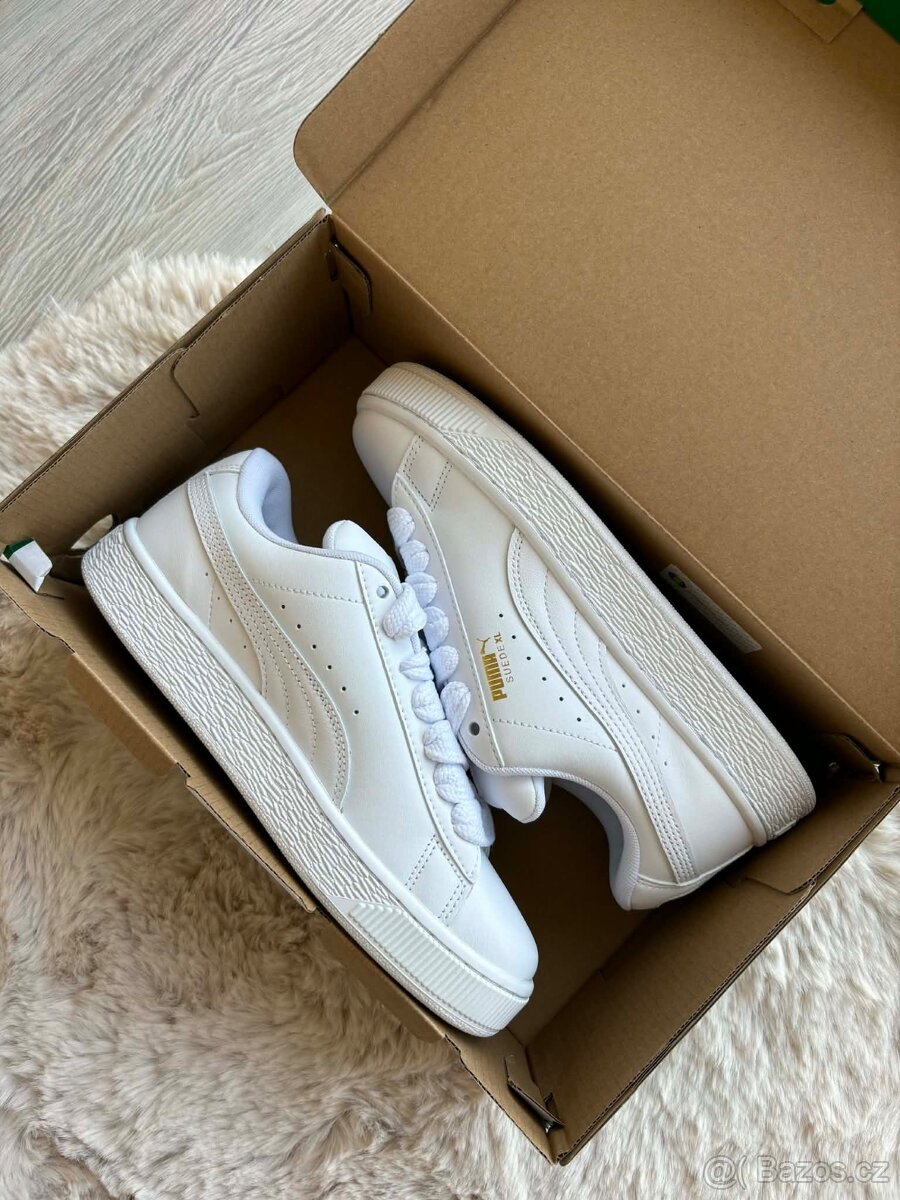 Puma Suede 38 bílé - 2
