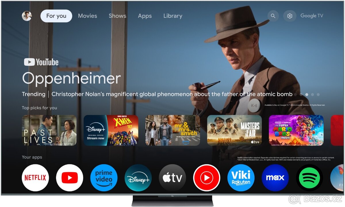 nová televize TCL 85C9K - 2