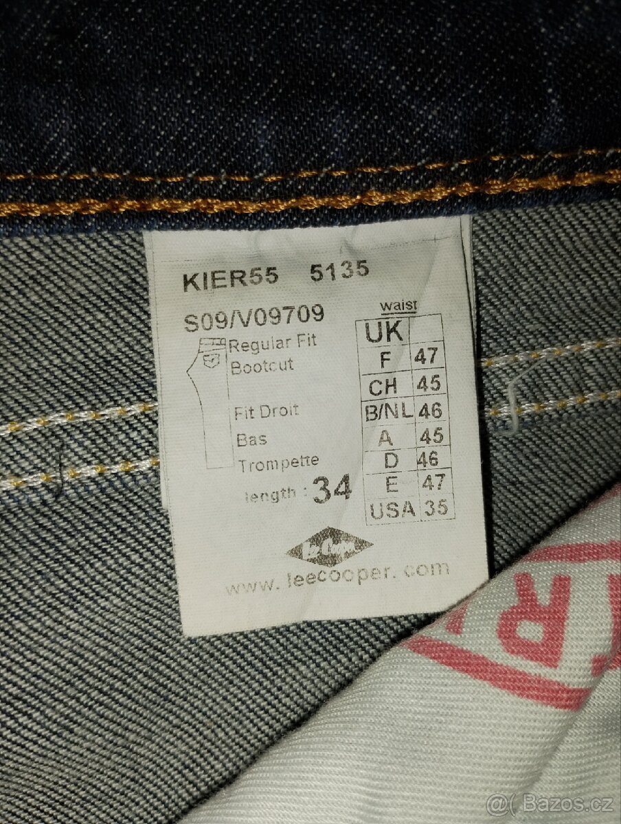 Pánské rifle Lee Cooper5135 Regular - 2