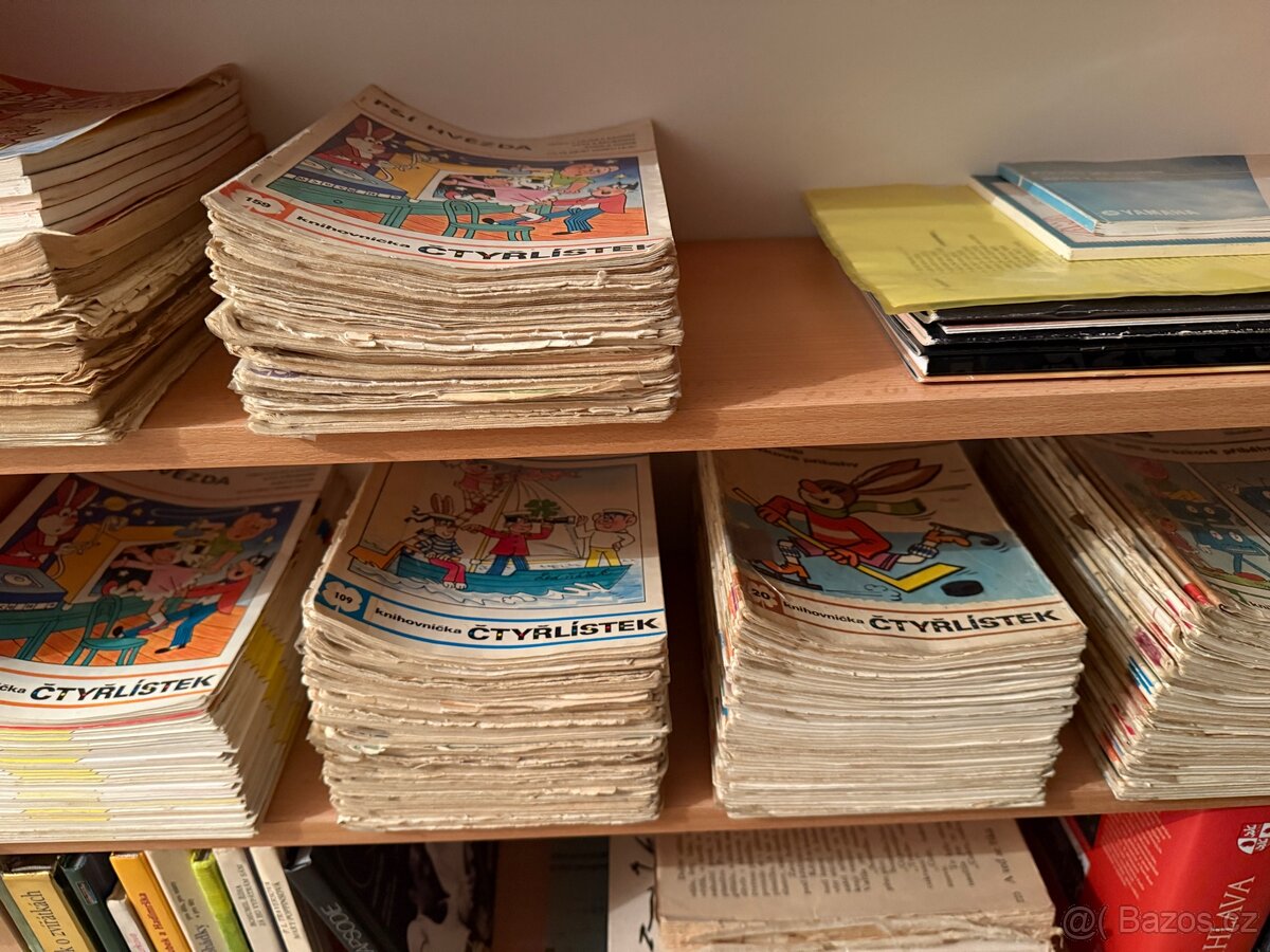 SBÍRKA ČTYŘLÍSTEK cca 150–200 ks - 2