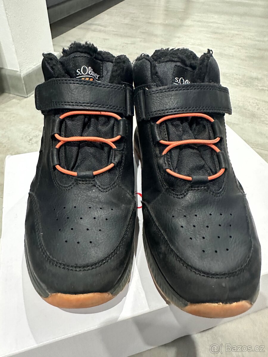 Zimní kotníkové boty vel.37 s.Oliver - 2