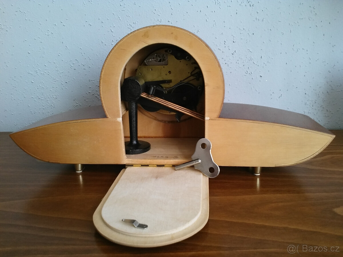 starožitné krbové hodiny - 2