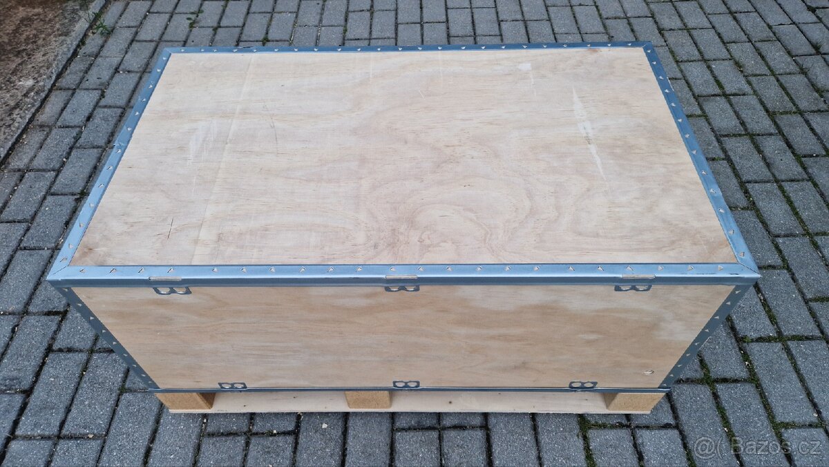 Bedna na paletě překližka - 2