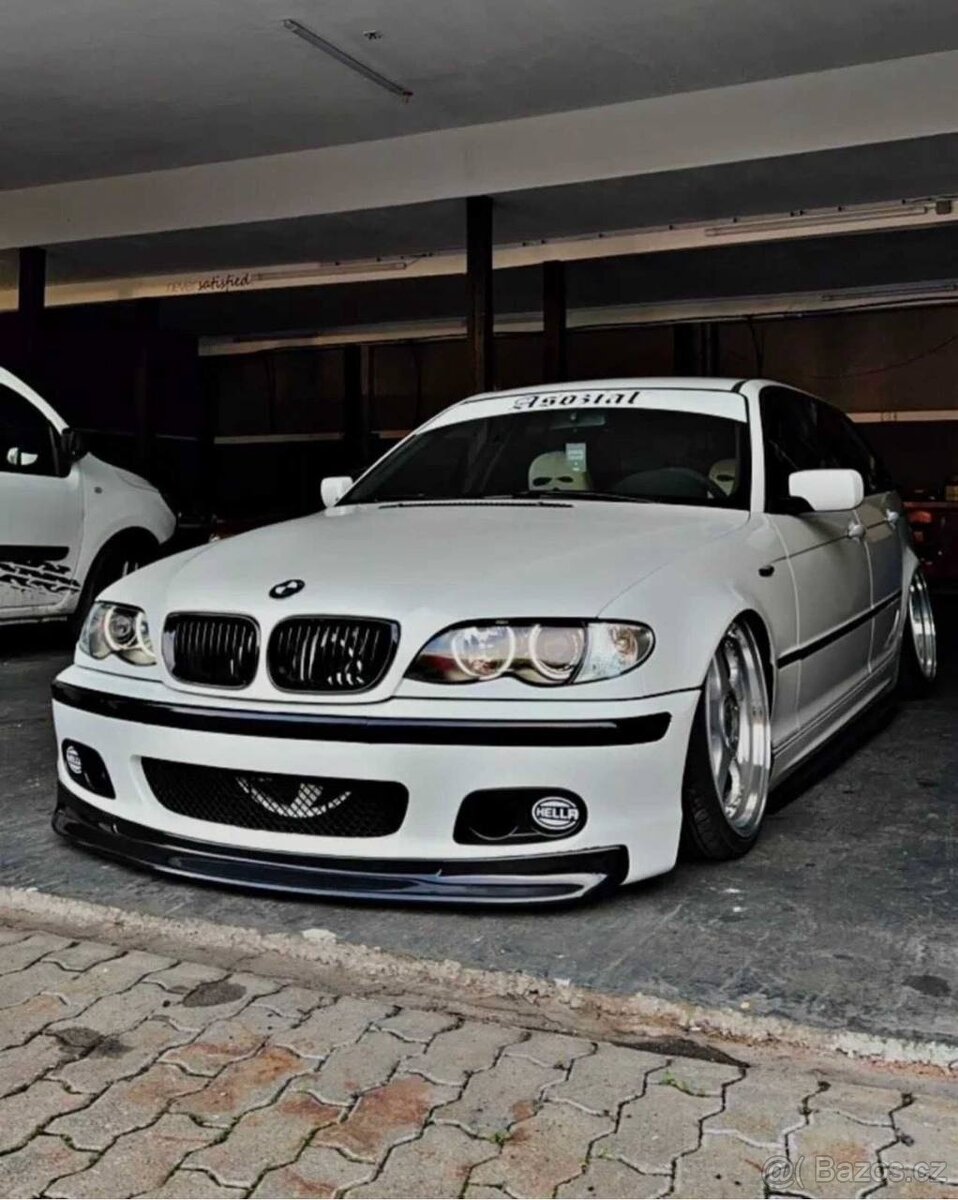 bmw E46 CSL Front lip spoiler LCI COUPE CABRIO MTech 2 bumpe - 2