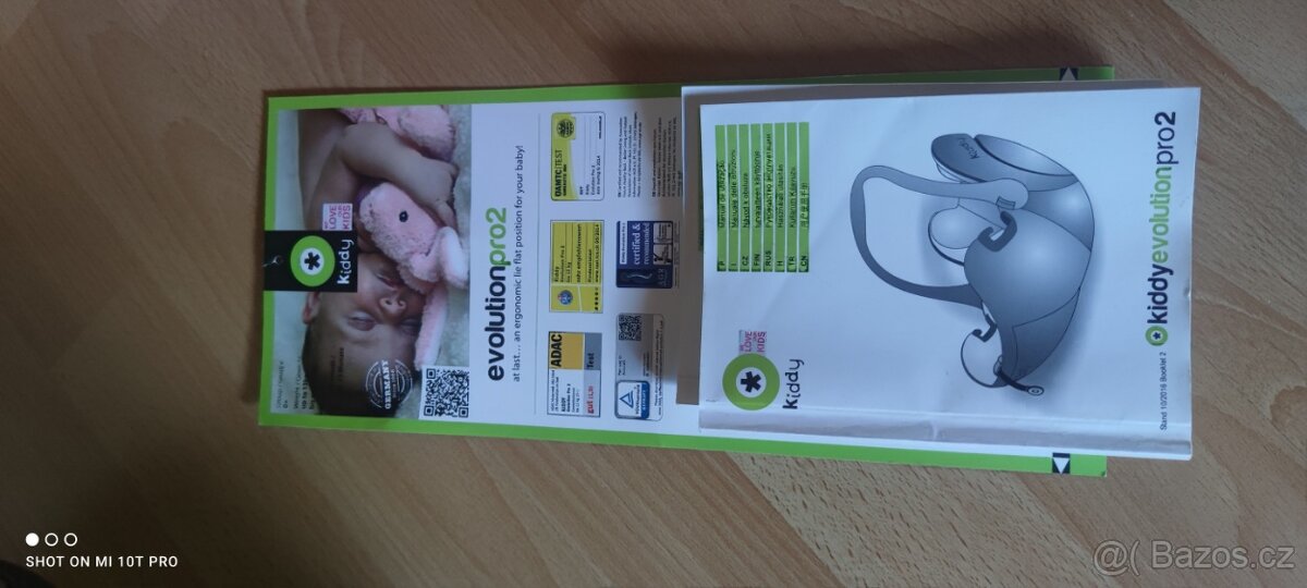 Prodám autosedačku Kiddy Evolution PRO 2 (vajíčko) - 2