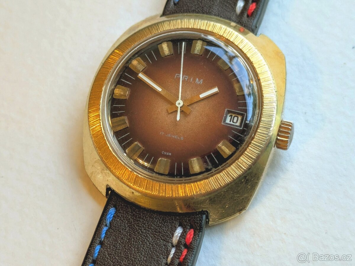 KRÁSNÉ MASIVNÍ HODINKY PRIM HULK, kalibr 68. - 2