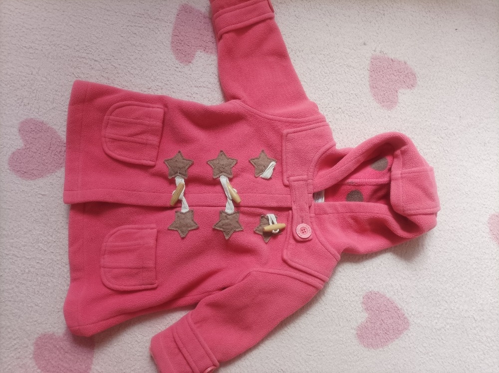 Dívčí kabátek NEXT vel. 12-18 měsíčů, dívčí vesta vel. 80 - 2