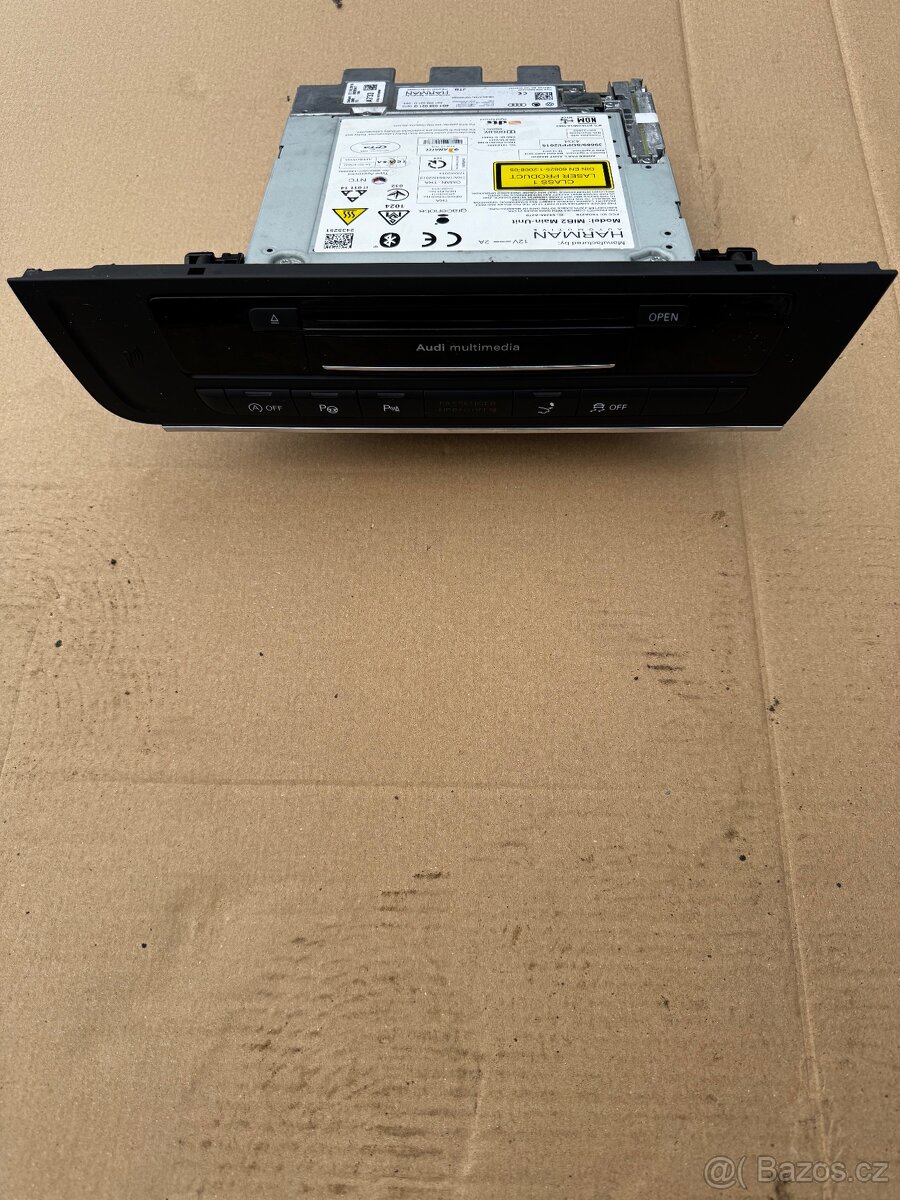 Audi A7 C7 – MMI hlavní jednotka / CD DVD – originál Harman - 2