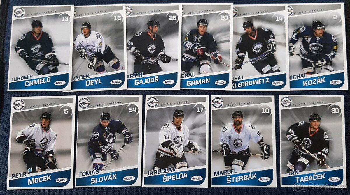 HC KOSICE 2008-9 hokejove karty - set 50 ks - 2