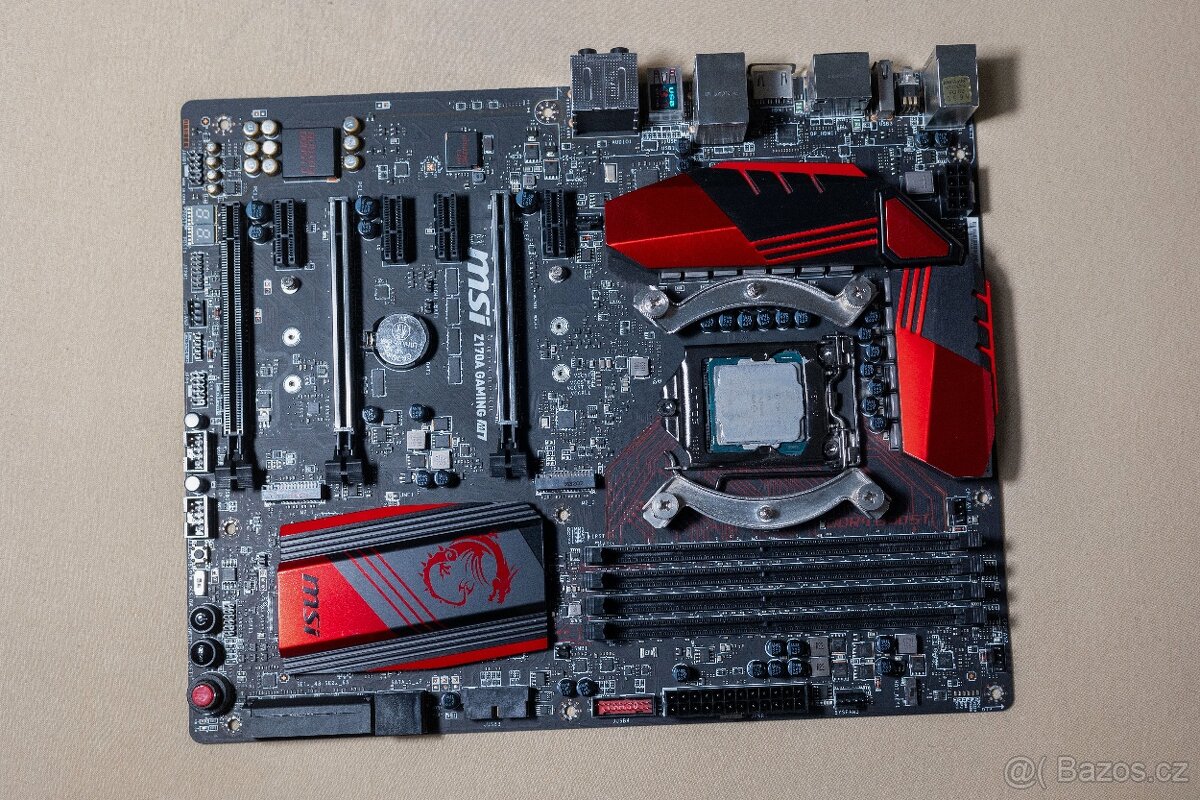 Intel core i7 7700k + MSI Z170A GAMING M7 - 2