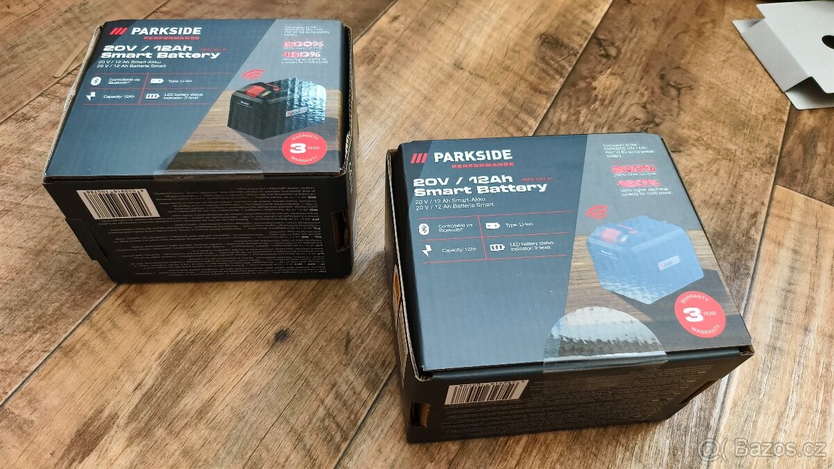 Parkside baterie 2x 12ah - 2