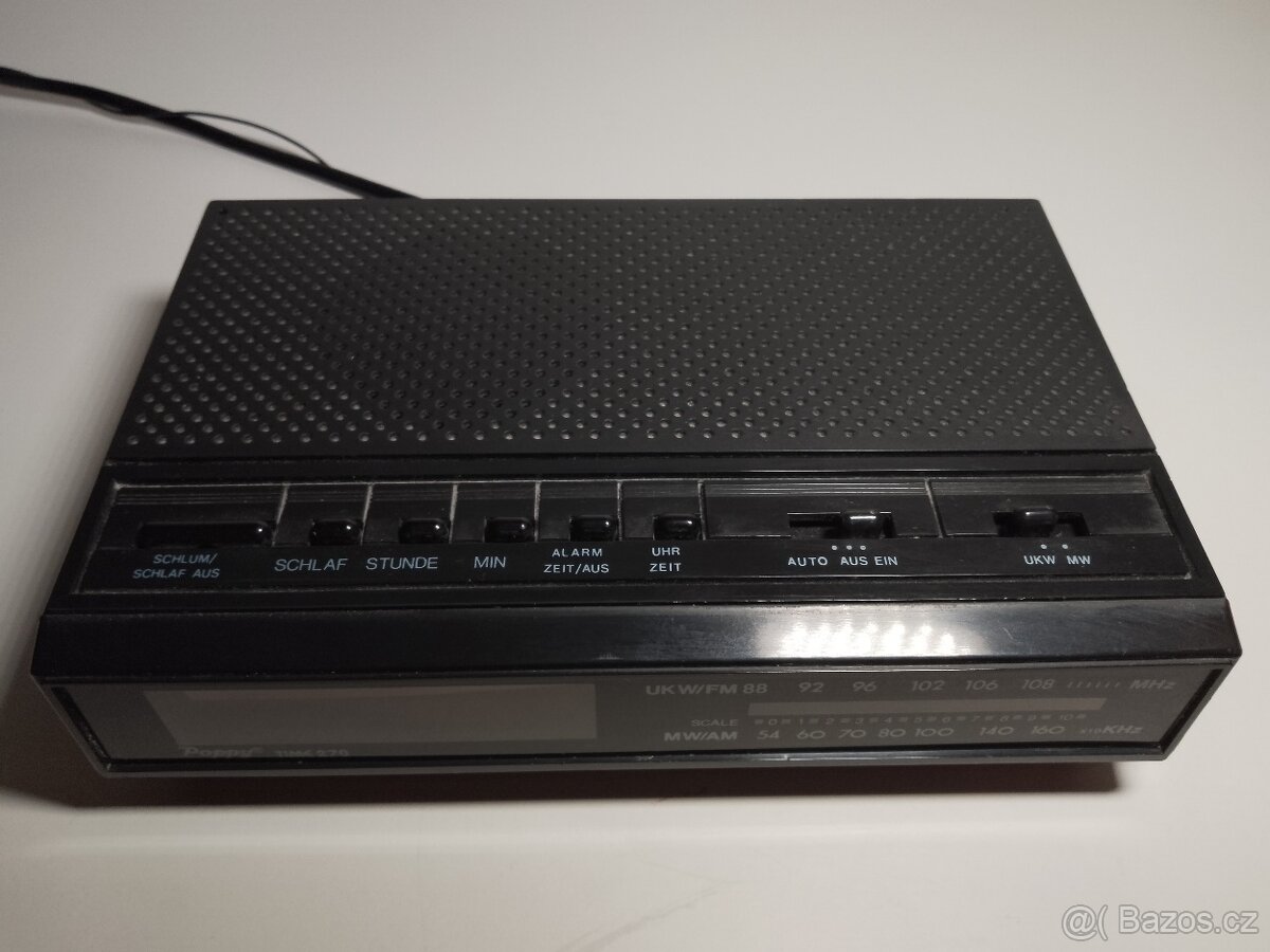 POPPY Budík+Radio - TIME 270 - 2