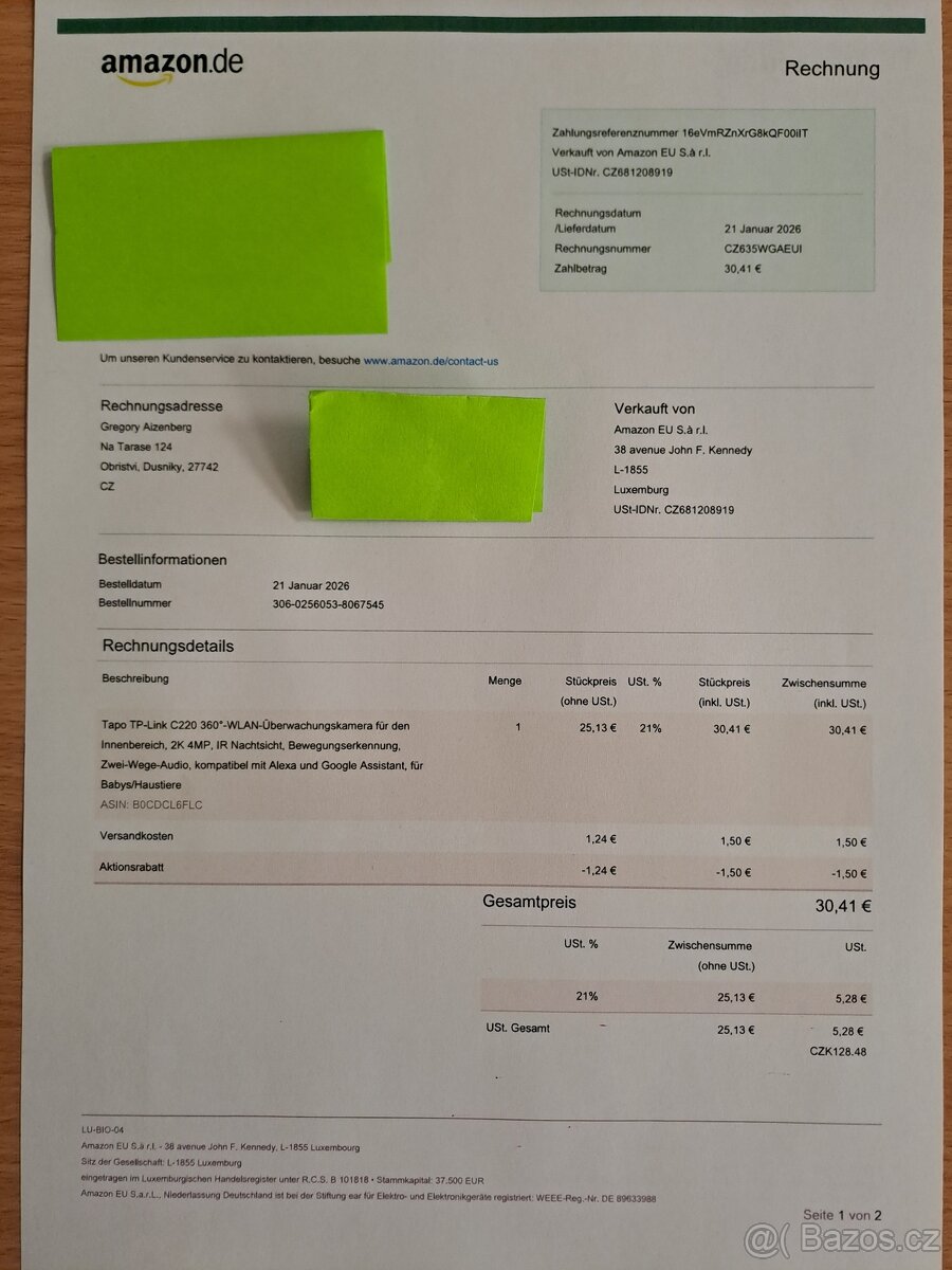 WiFi kamera TP-Link Tapo C220 - 2