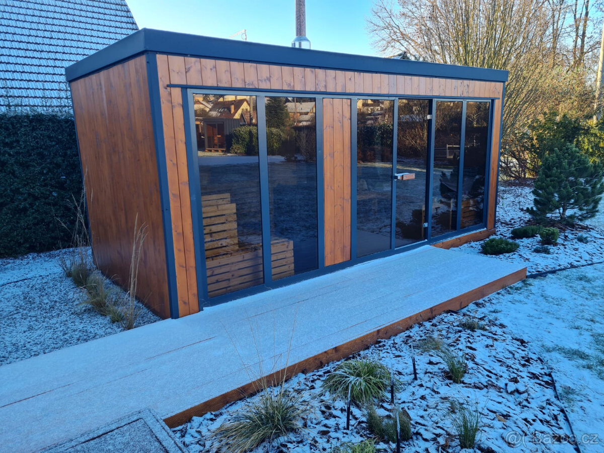 Venkovní saunový domek s odpočívárnou - 2