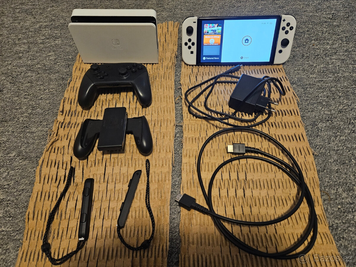 Nintendo Switch (OLED model) 256gb (TOP STAV) - 2