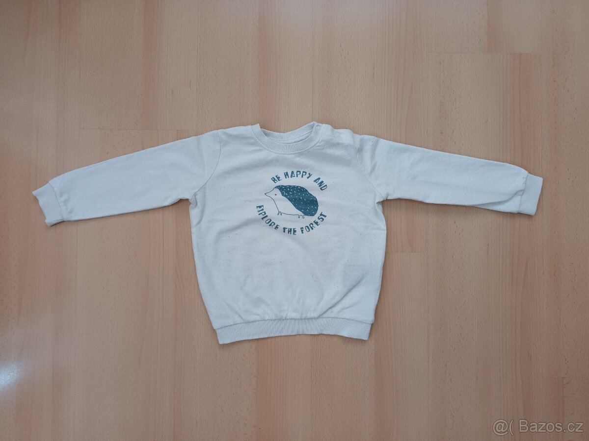 Dětské mikiny vel. 86/92 (3ks) - 2