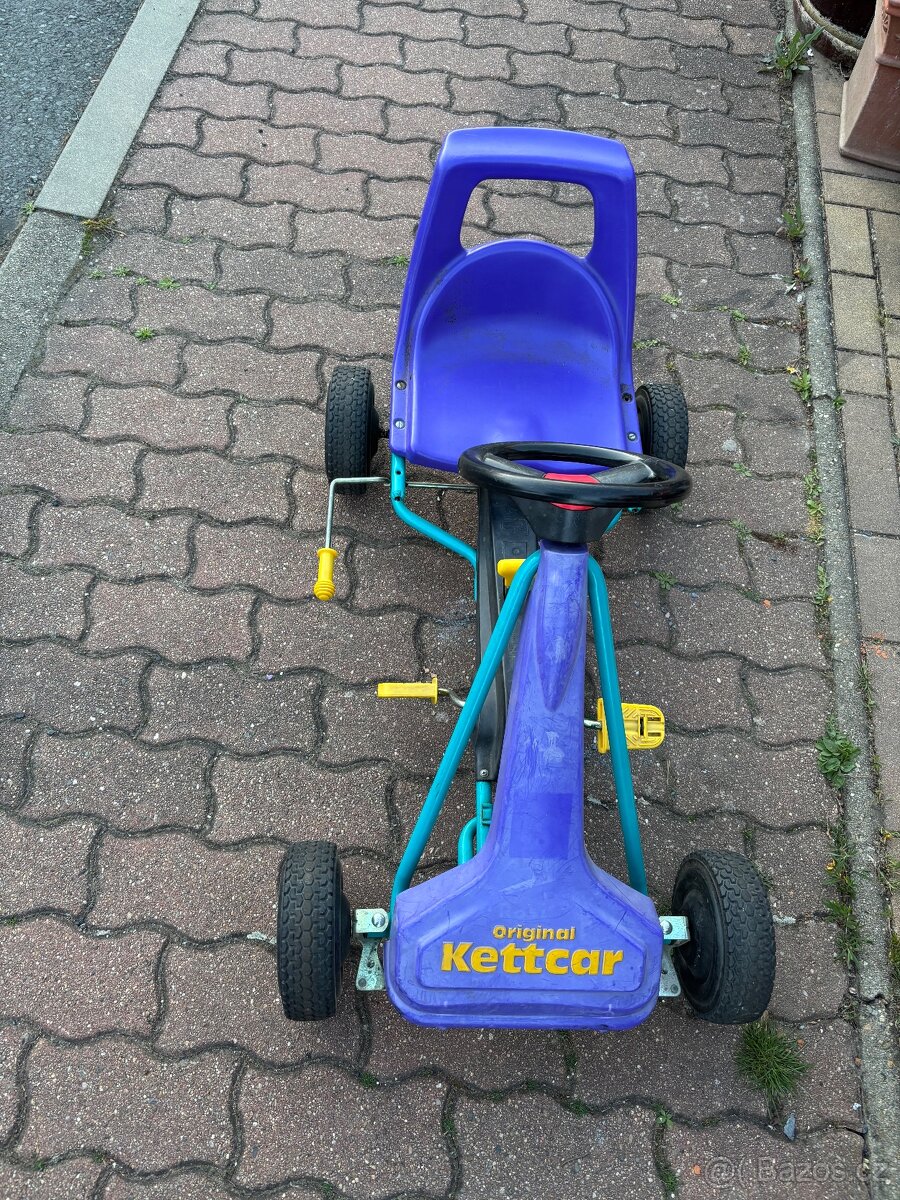 Šlapací motokára - 2