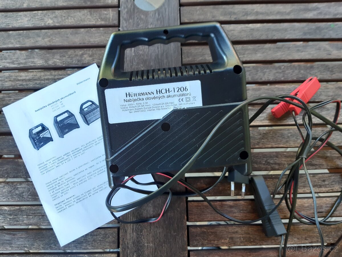 Nabíječka autobaterií 6-12V/6A - 2