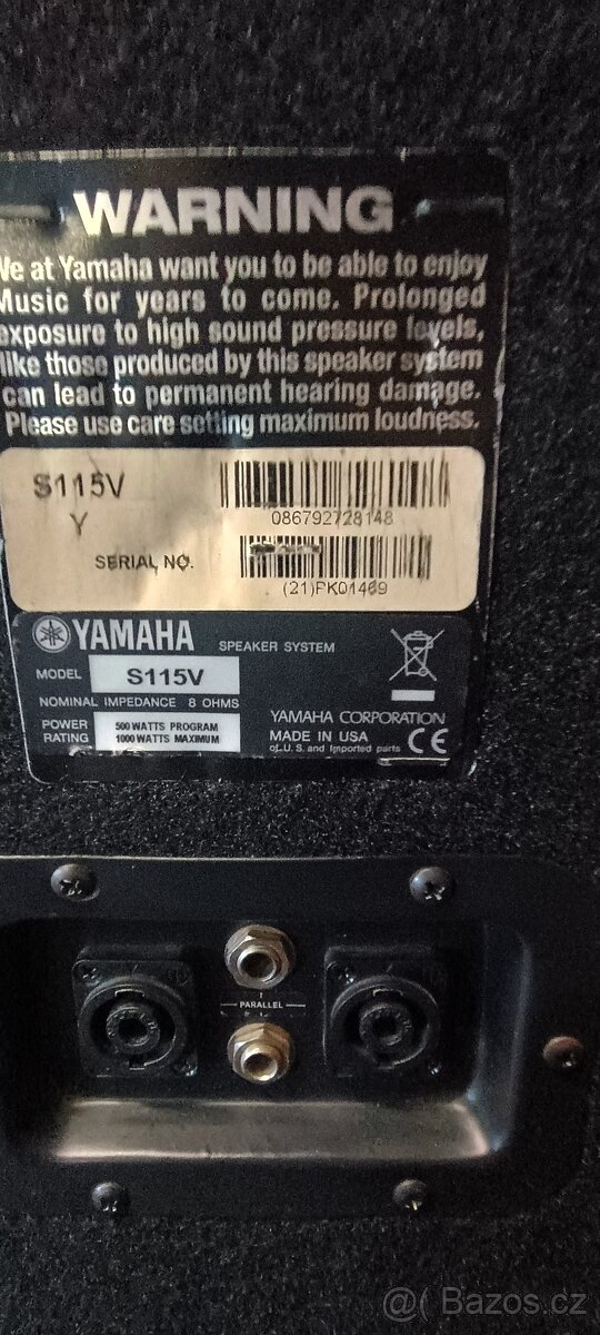 Repro Yamaha 2 ks - 2