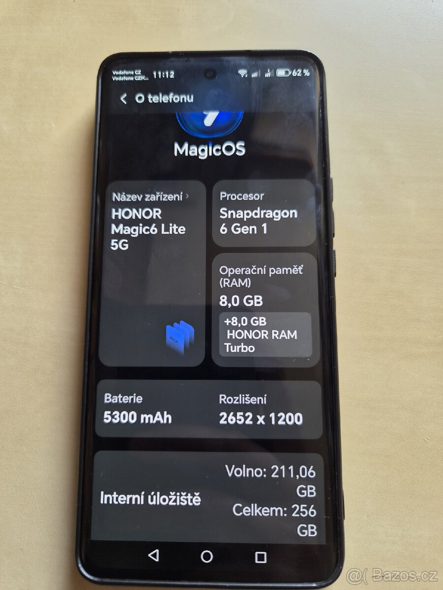 HONOR Magic6 Lite 5G 256 GB - 8 GB RAM - 2