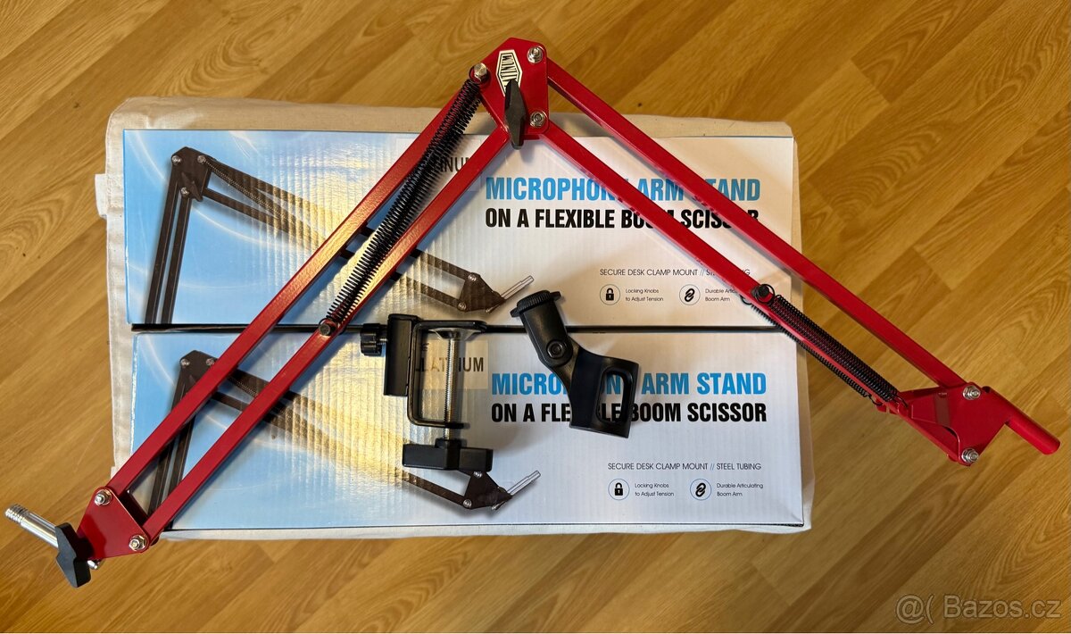 Platinum MC 1 Red - stojan na mikrofon - 2