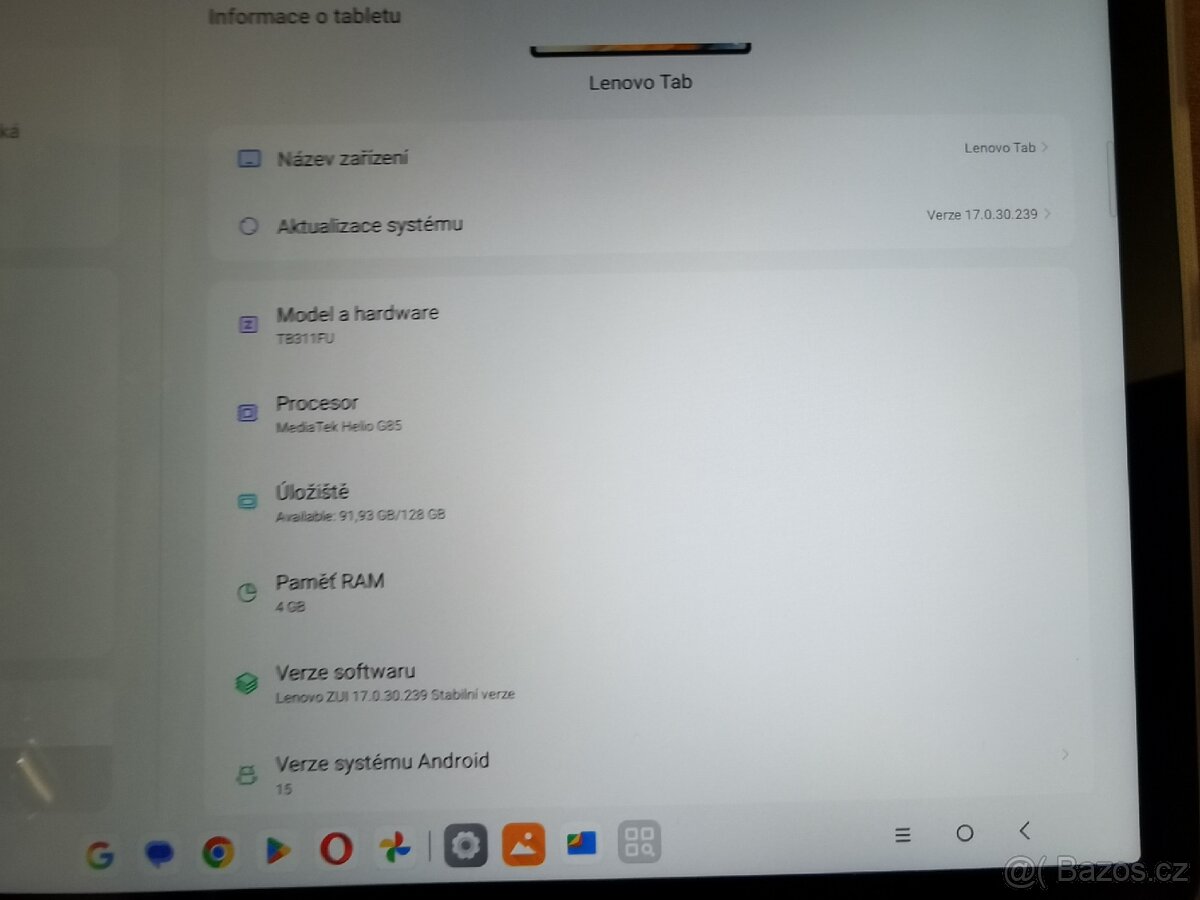 tablet Lenovo TAB 1 měsíc starý - 2