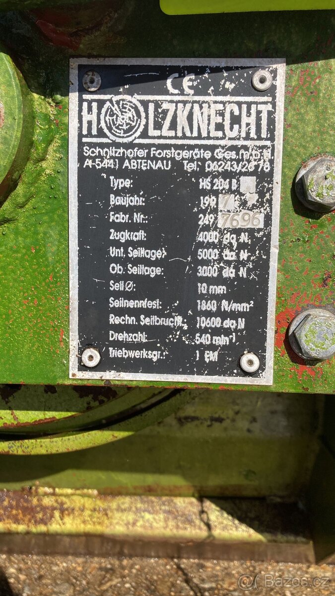Lesní naviják Holzknecht 204B - 2
