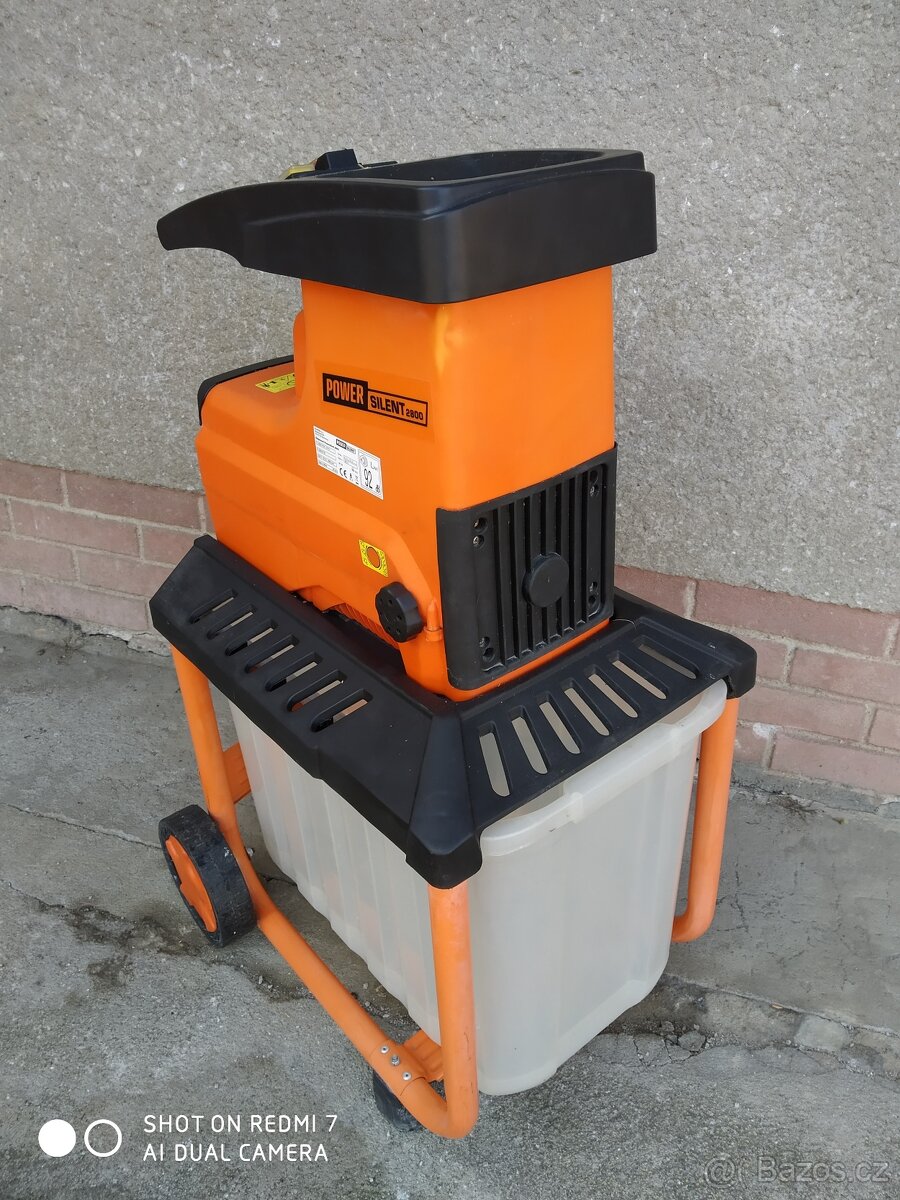 Prodám elektrický Válcový drtič Powersilent 2800 W... - 2