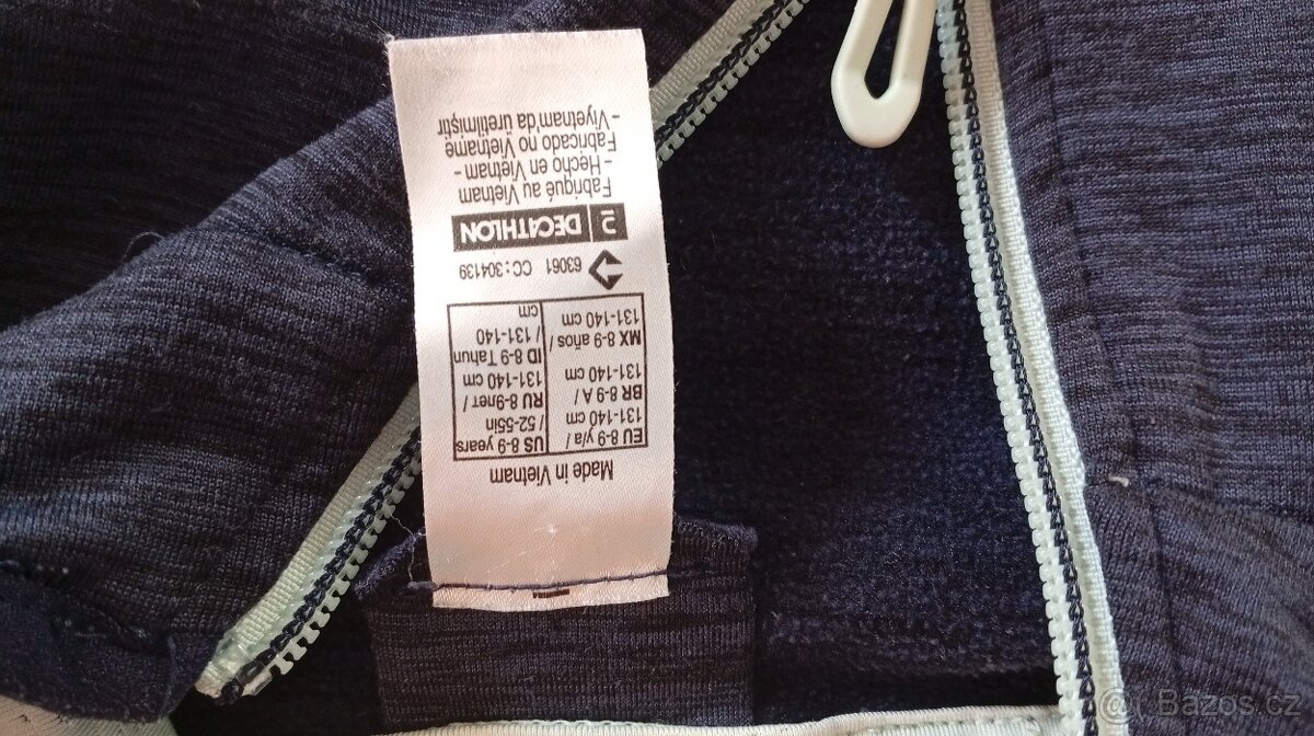 divci mikina zn.decathlon 131-140 cm - 2