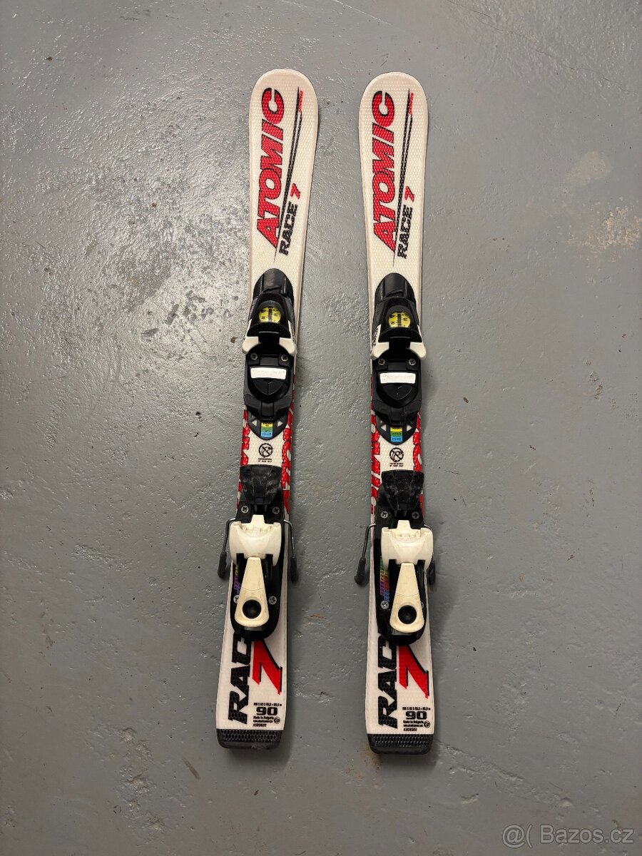 Set dětský lyží (90cm) a bot - 2