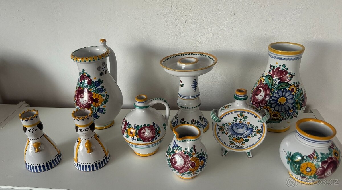 Tupeská keramika (9ks) - 2
