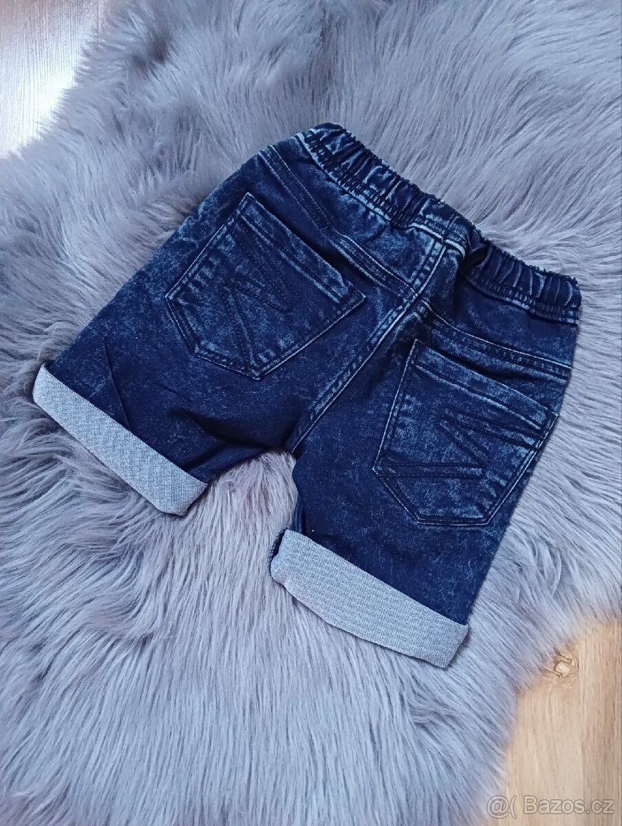 Nové džínové, riflové šortky, kraťasy - 2
