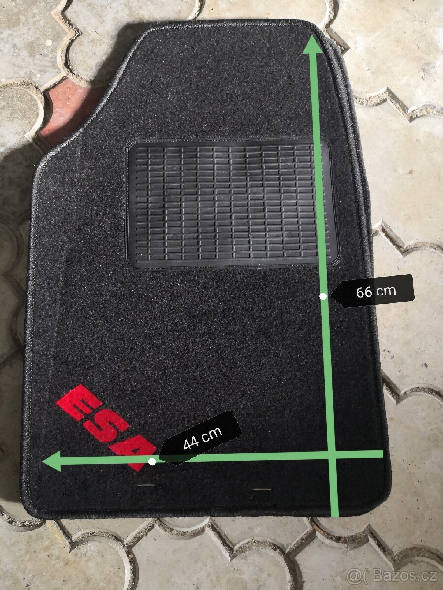 Textilní koberce, autokoberce. - 2