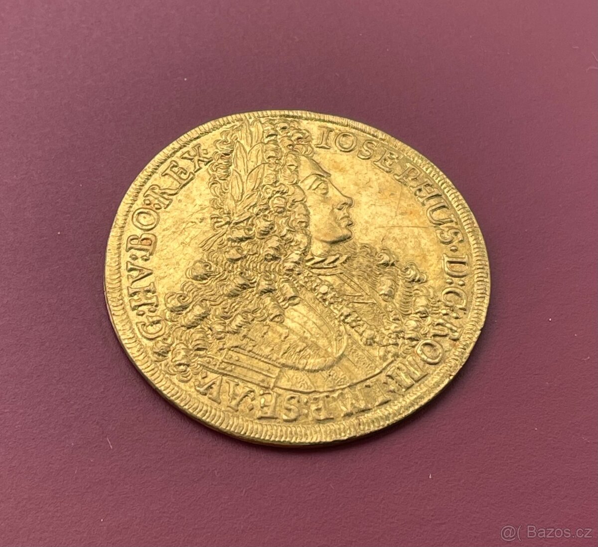 Zlatý 10 Dukát Josef I. 1707RRR - 2