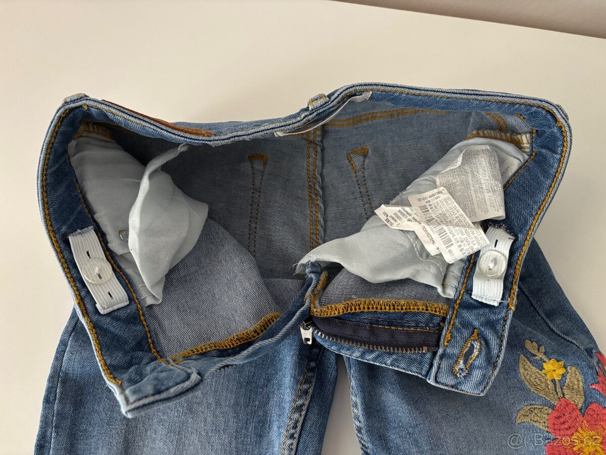 dívčí kalhoty jeasny na 7 let vel. 122 ZARA - 2