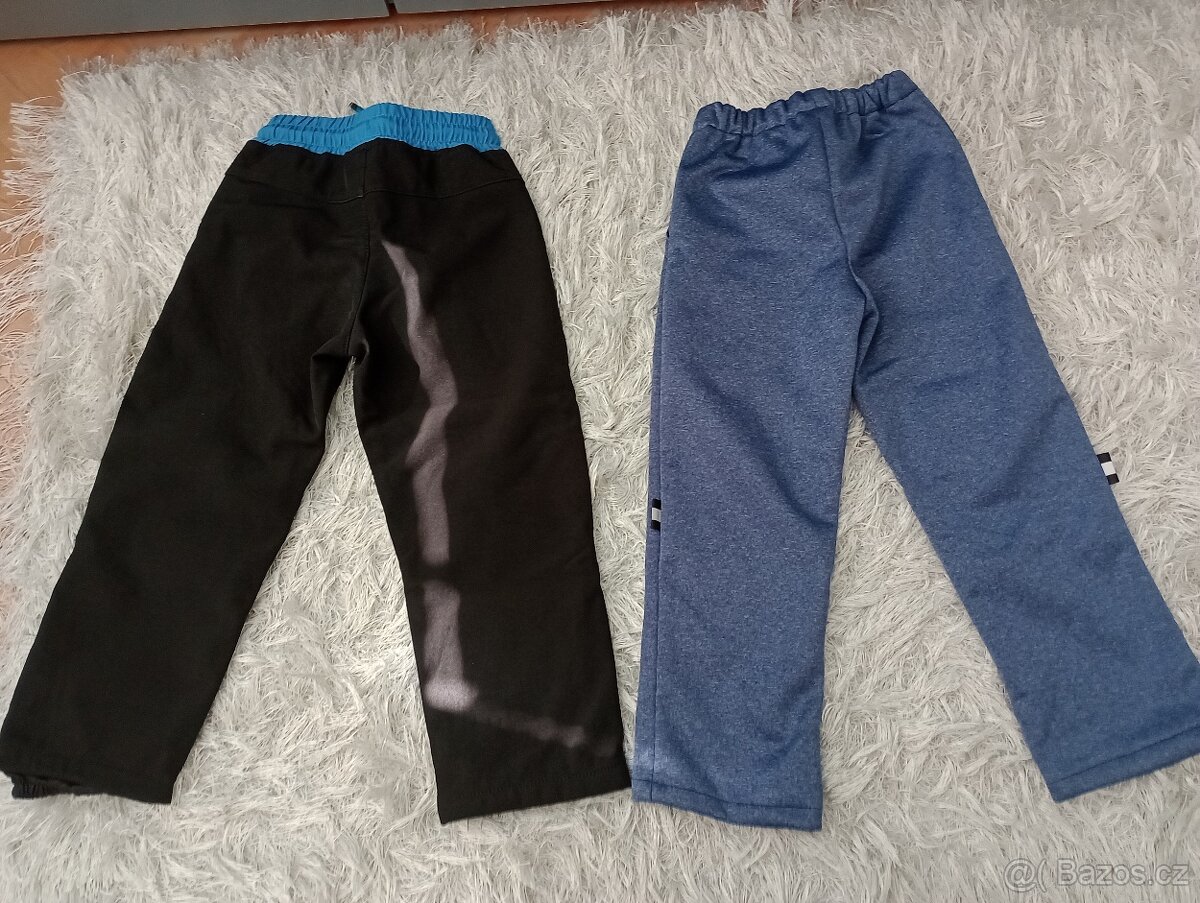 dětské podzimní kalhoty vel.104 - 2ks - 2