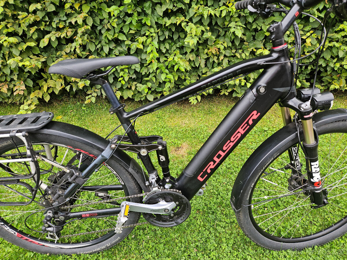 Rychlé 29" celoodpružené horské e-kolo, rám 19"+2 BATERIE - 2