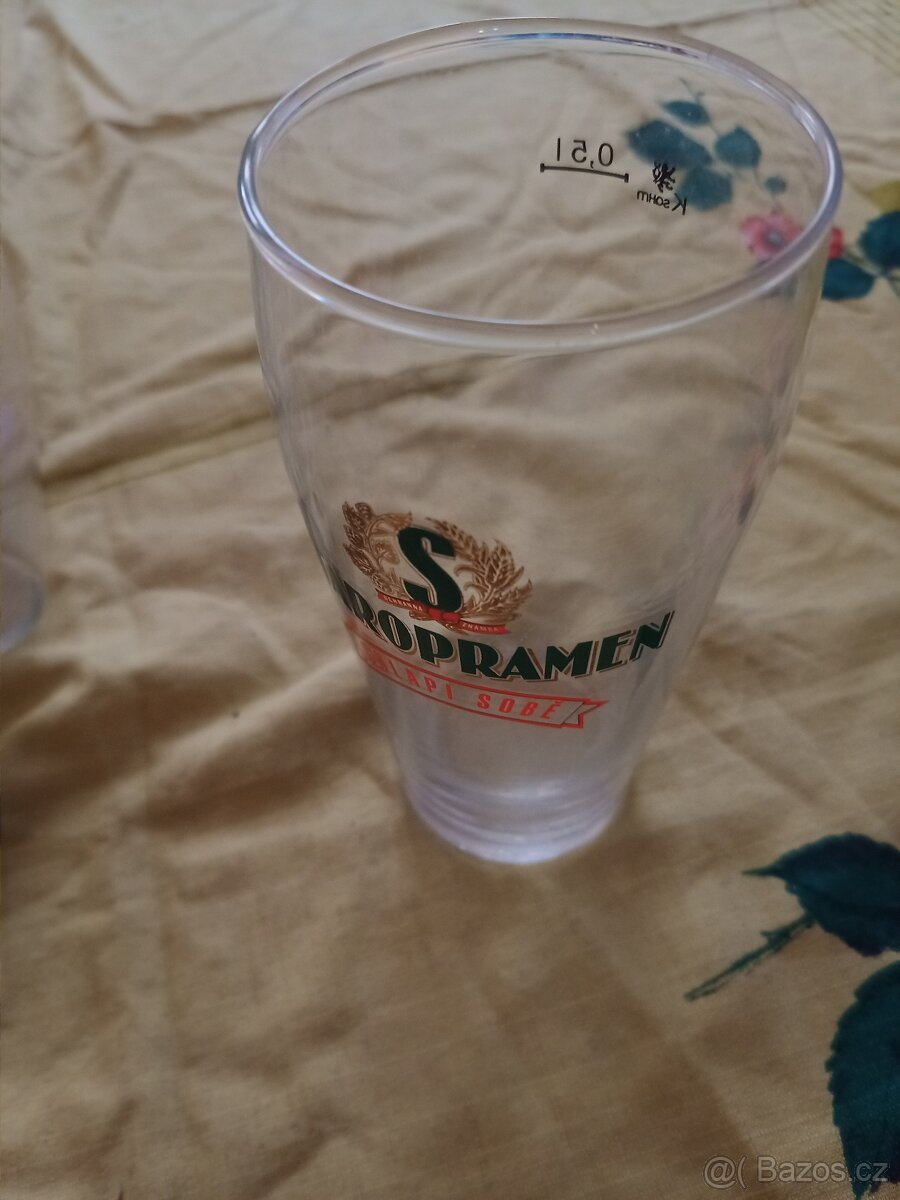 Prodám pivní skleničky i po kuse, cena dohodou - 2