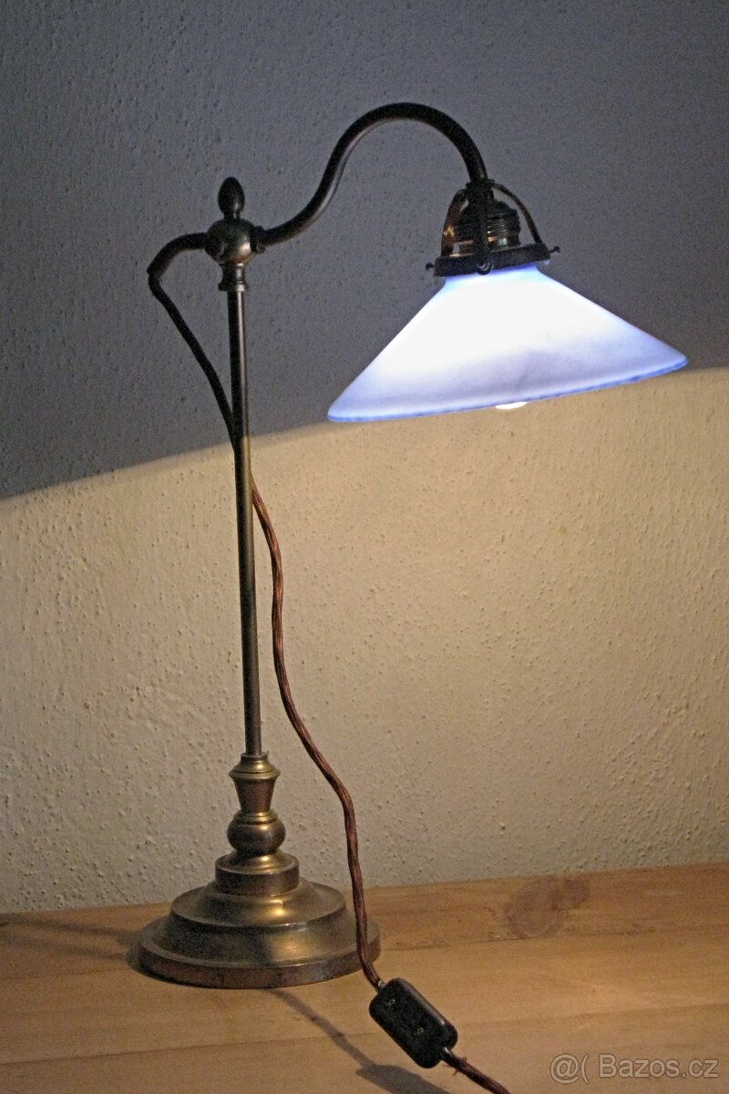 starožitná stolní lampa - 2