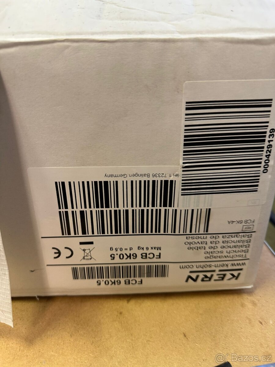 Kern váha typ fcb 6ko 0.5 - 2