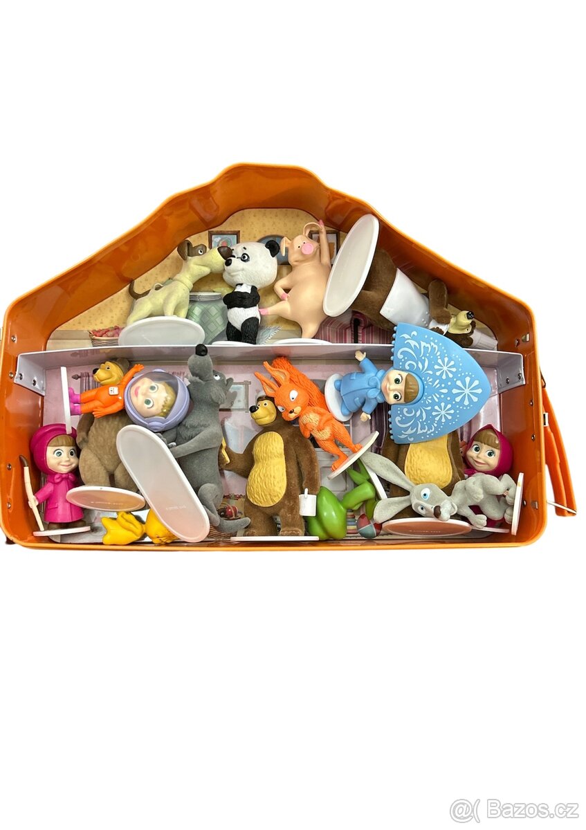 Cela kolekce knih a figurek Masa a medved - 2