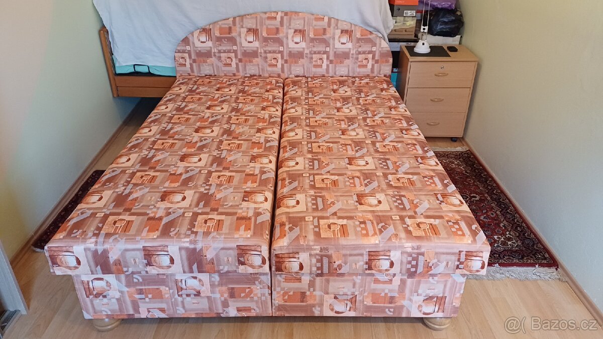 Postel 160x200 s úložným prostorem - 2