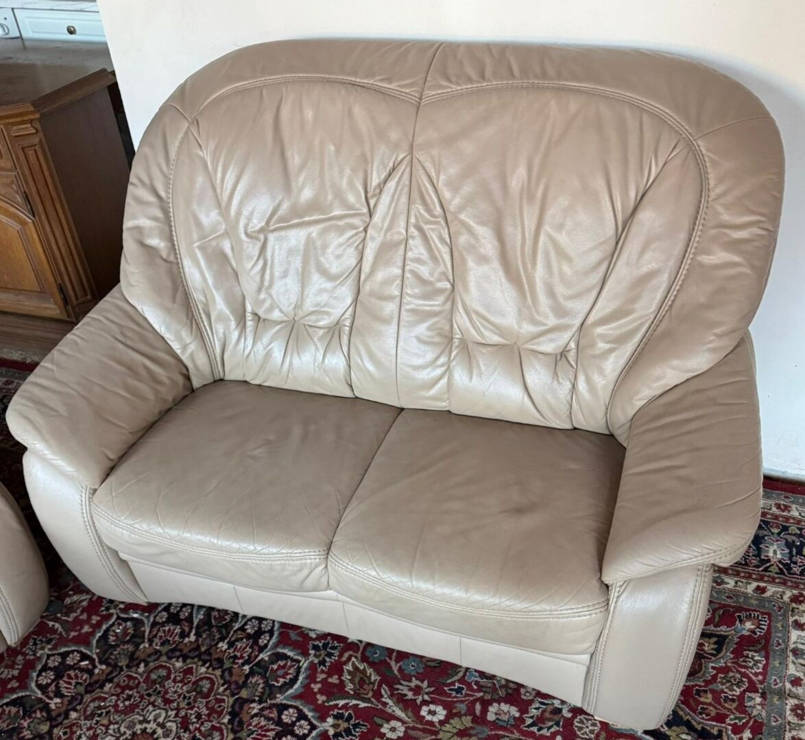 Kožená sedací souprava 2+2,5988 - 2