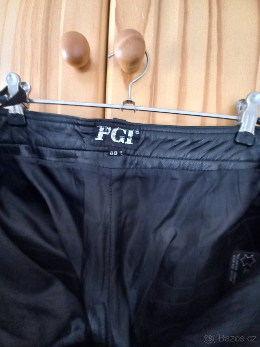 moto kožené dámské kalhoty - 2