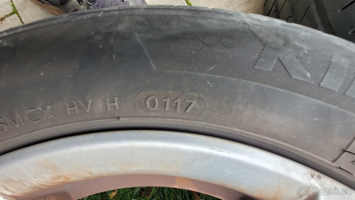 alu disky a letní pneu 175/65 r14 82t - 2